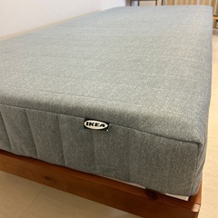 シングルベッド　マットレス付きの画像