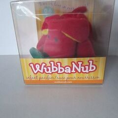 【新品】WubbaNub　赤ちゃんのぜいたくおしゃぶり 赤いイヌ　入手困難の激レア品の画像