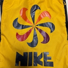 NIKE イエロー ゴツナイキ 風車 ナップザックの画像