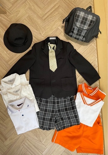 ⭐️美品⭐️
大和富士幼稚園　制服等体操着（130）一式