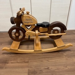 木馬(ハーレーダビッド)バイク　の画像