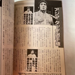 別冊エキサイティングプロレスオールガイドブックの画像