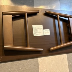 【IKEA】折りたたみ ローテーブル ダークブラウンの画像