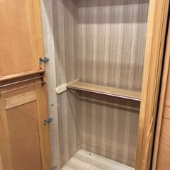 【リユ-スのサカイ広島石内店】ジモティ割！ワードロ-ブ/クリ-ニング済み/HG-9431/広島市 家具　佐伯区 家具　南区 家具　西区 家具　東区 家具　中区 家具　安佐南区 家具　安佐北区 家具　安芸区 家具　府中町 家具　海田町 家具　熊野町 家具　坂町 家具　廿日市市 家具 の画像