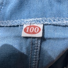 オーバーオール　ダルマオール　100cmの画像