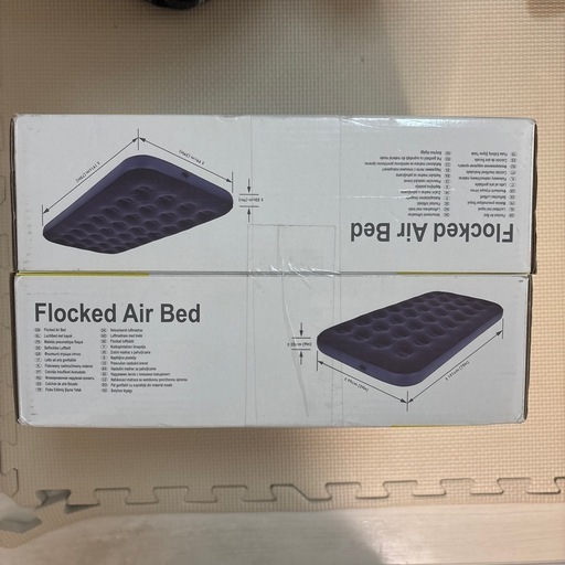 avenli Flocked Air Bed 2個セット　ツインサイズ