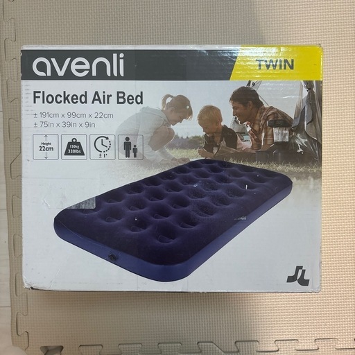 avenli Flocked Air Bed 2個セット　ツインサイズ