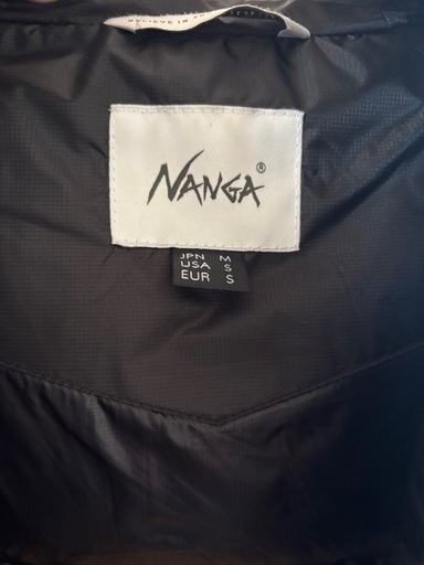 【極暖】NANGA（ナンガ） オーロラライトダウンジャケット ブラック Mサイズ