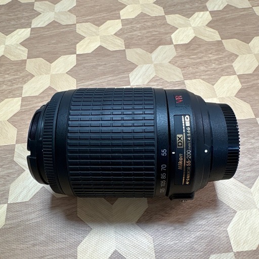 Nikon 55-200mm f/4-5.6G ED VRレンズ