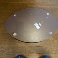 ウォールナットテーブルの
天板部分　IKEAの画像