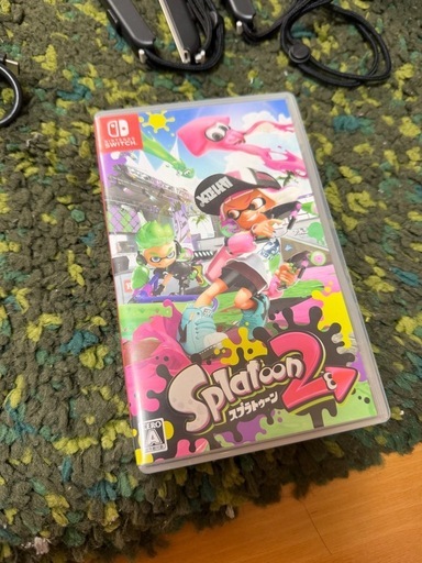 引取先決まりました！【美品】Switch スプラトゥーン2のカセット付き