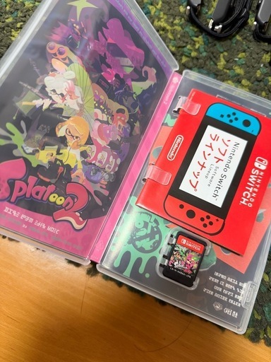 引取先決まりました！【美品】Switch スプラトゥーン2のカセット付き