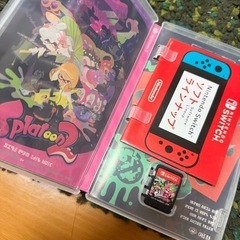 【美品】Switch スプラトゥーン2のカセット付きの画像