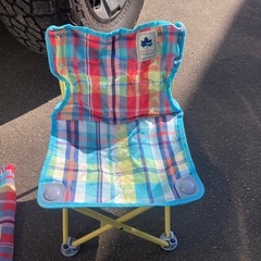 ロゴス　子供用　イス　アウトドアの画像