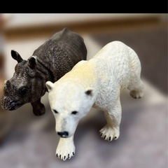 シュライヒフィギュア5体　動物おもちゃの画像