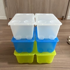 IKEA6セット小物ケース収納の画像