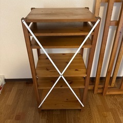 北欧システム家具　ルンディアの棚　と部材
の画像