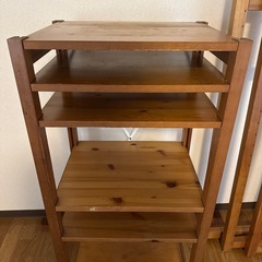 北欧システム家具　ルンディアの棚　と部材
の画像