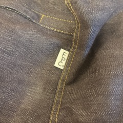 デニム生地のヨギボー無料でお譲りいたしますの画像