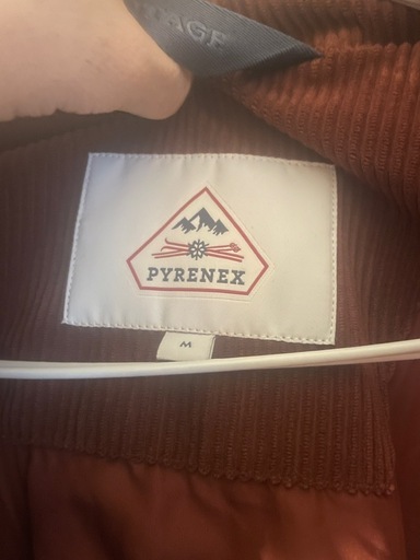 【値下げ】Pyrenex コーデュロイダウンジャケット