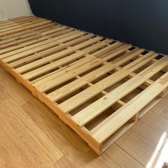 【決まりました！】シングルマットレス（すのこ付き）の画像