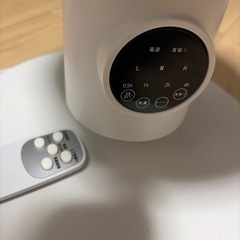 上下左右操作リモコン付きサーキュレーターの画像