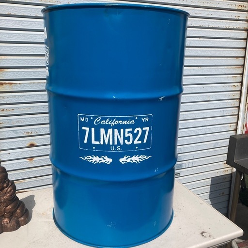 ドラム缶　アメリカン　ガレージ　テーブル