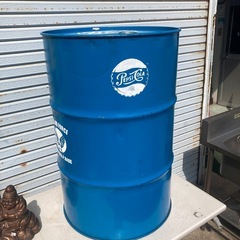 ドラム缶　アメリカン　ガレージ　テーブルの画像