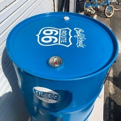 ドラム缶　アメリカン　ガレージ　テーブルの画像