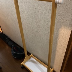 kids用　Kidzoo (キッズー) ハンガーラック (ナチュラル)パイプハンガーの画像