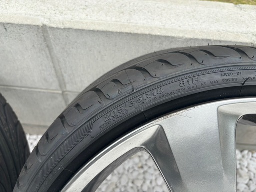 WRX STI純正18インチホイール