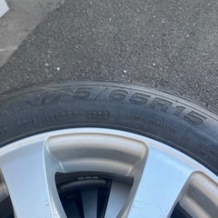 夏タイヤ&ホイール　175/65/15の画像