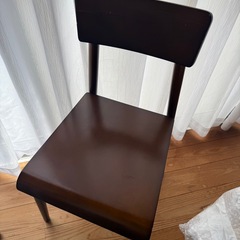 不二貿易　ダイニングテーブル　椅子二脚セットの画像