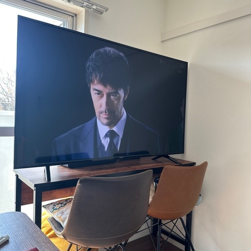 （引き渡し者決定）55型4Kテレビ　アイリスオーヤマ　2021年式