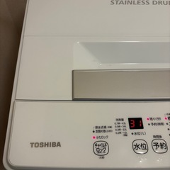 （お取引中）２０２1年製　TOSHIBA洗濯機の画像