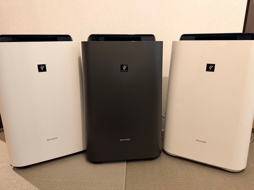 空気清浄機　加湿機　Panasonic 3台
