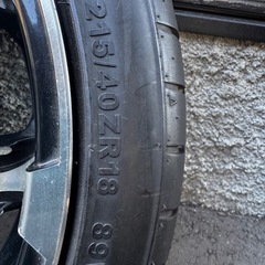 夏タイヤ　ホイール　セット
の画像