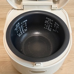 【今日か明日引き取れる方優先】Panasonic IH炊飯器（3合）しゃもじ付きの画像
