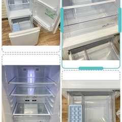 ①格安で配送設置まで🆗冷蔵庫&洗濯機✨電子レンジ‼️の画像