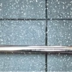 WILD FIT オリンピックシャフト、ラバープレート20kg×２の画像