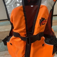ファインジャパン ライフジャケット Sサイズ　子ども キッズ ジュニア 救命胴衣 の画像