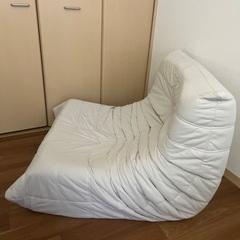 【美品】1人用ローソファ｜bee relax｜8ヶ月使用｜引き取り限定の画像