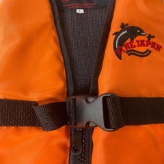 ファインジャパン ライフジャケット Lサイズ　子ども キッズ ジュニア 救命胴衣 の画像