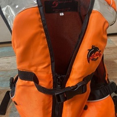 ファインジャパン ライフジャケット Lサイズ　子ども キッズ ジュニア 救命胴衣 の画像