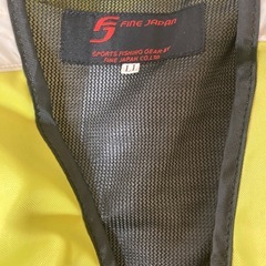 ファインジャパン ライフジャケット LLサイズ　子ども キッズ ジュニア 救命胴衣 の画像