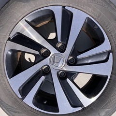 フリード➕　ハイブリッド　純正ノーマルアルミホイールの画像