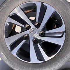 フリード➕　ハイブリッド　純正ノーマルアルミホイールの画像