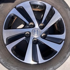 フリード➕　ハイブリッド　純正ノーマルアルミホイールの画像