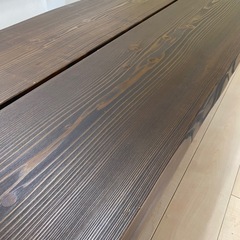 杉ロングローテーブル　の画像