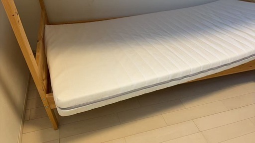 IKEA2段ベッド　マットレス付き
